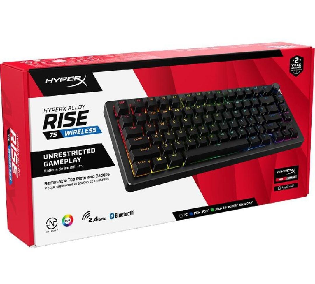 هايبر اكس ألوي رايز لوحة مفاتيح للالعاب